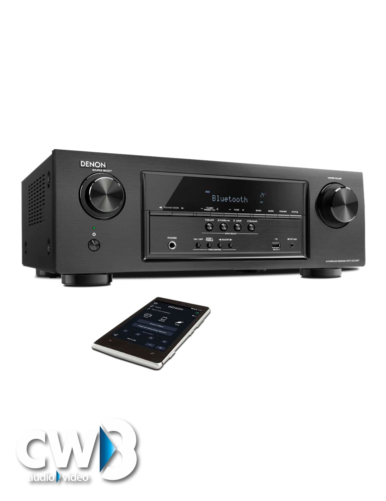 Denon S510BT Receiver- Home-Theater Curitiba